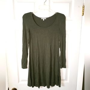 Charlotte Russe olive green dress size XS